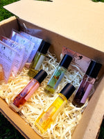 Retreat Collection: Oil Perfume & Crystal Gift Set