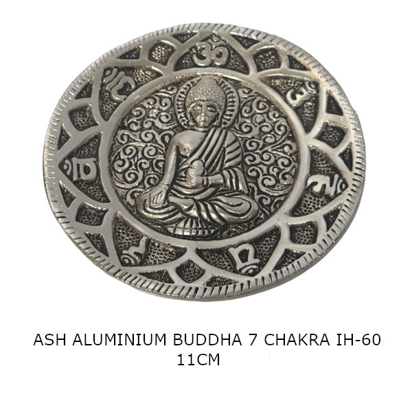 Buddha 7 Chakra Aluminum Incense Holder