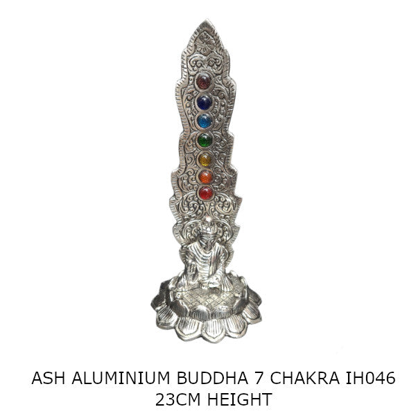 Buddha 7 Chakras Tall Incense Holder