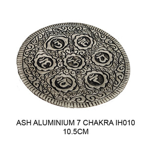 7 Chakra Aluminum Incense Holder
