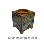 Tree of Life Soapstone Oil Burner