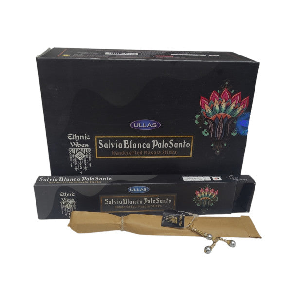 Salvia Blanco (White Sage)/Palo Santo Incense - Ethnic Vibes