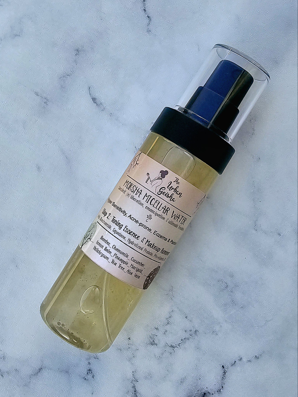 Step 2: Moksha Micellar Water (Extra 25ml)