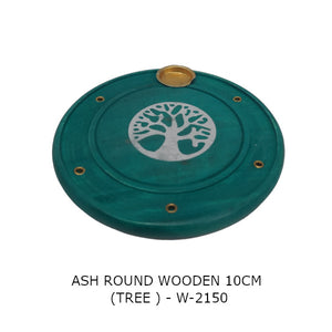 Wooden Tree of Life Incense Holder