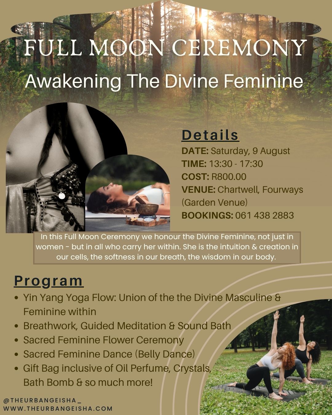 Full Moon Ceremony: Awaken the Sacred Feminine