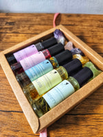 Retreat Collection: Oil Perfume & Crystal Gift Set
