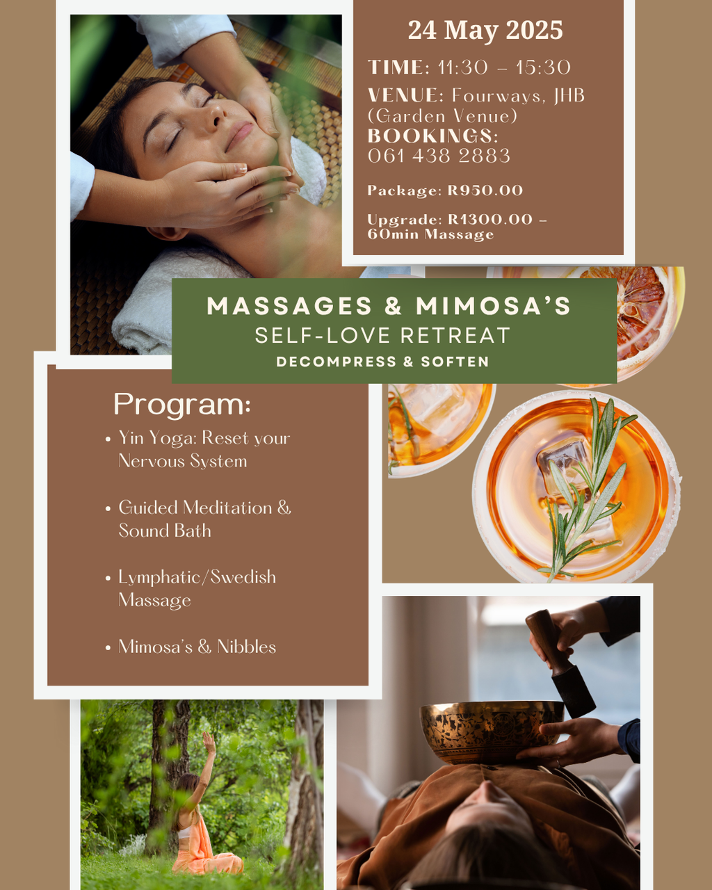 Mimosas & Massages Retreat