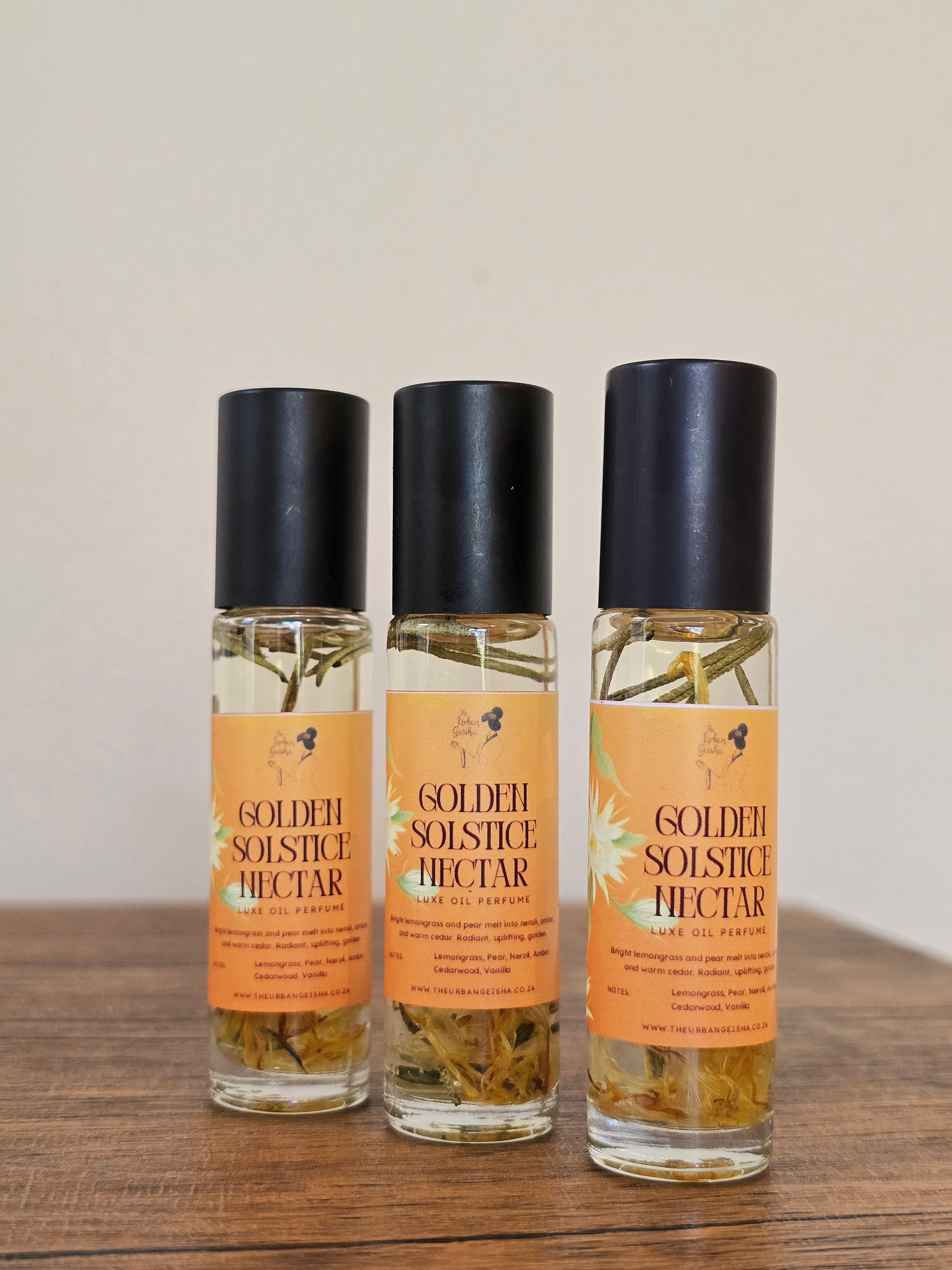 Golden Solstice Nectar: Oil Perfume
