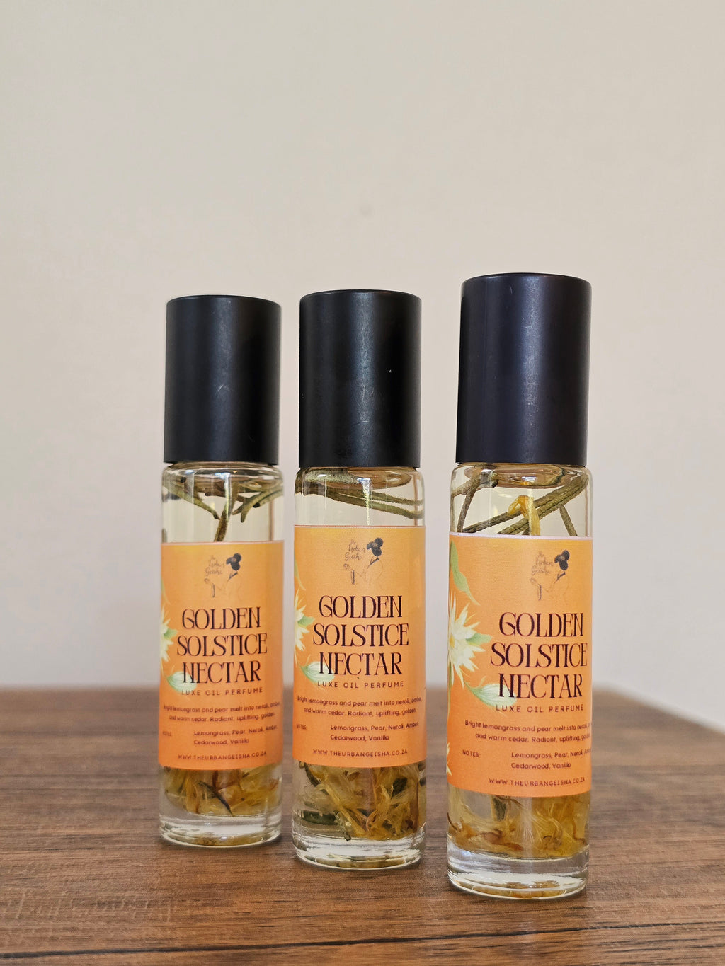 Golden Solstice Nectar: Oil Perfume