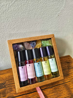 Retreat Collection: Oil Perfume & Crystal Gift Set
