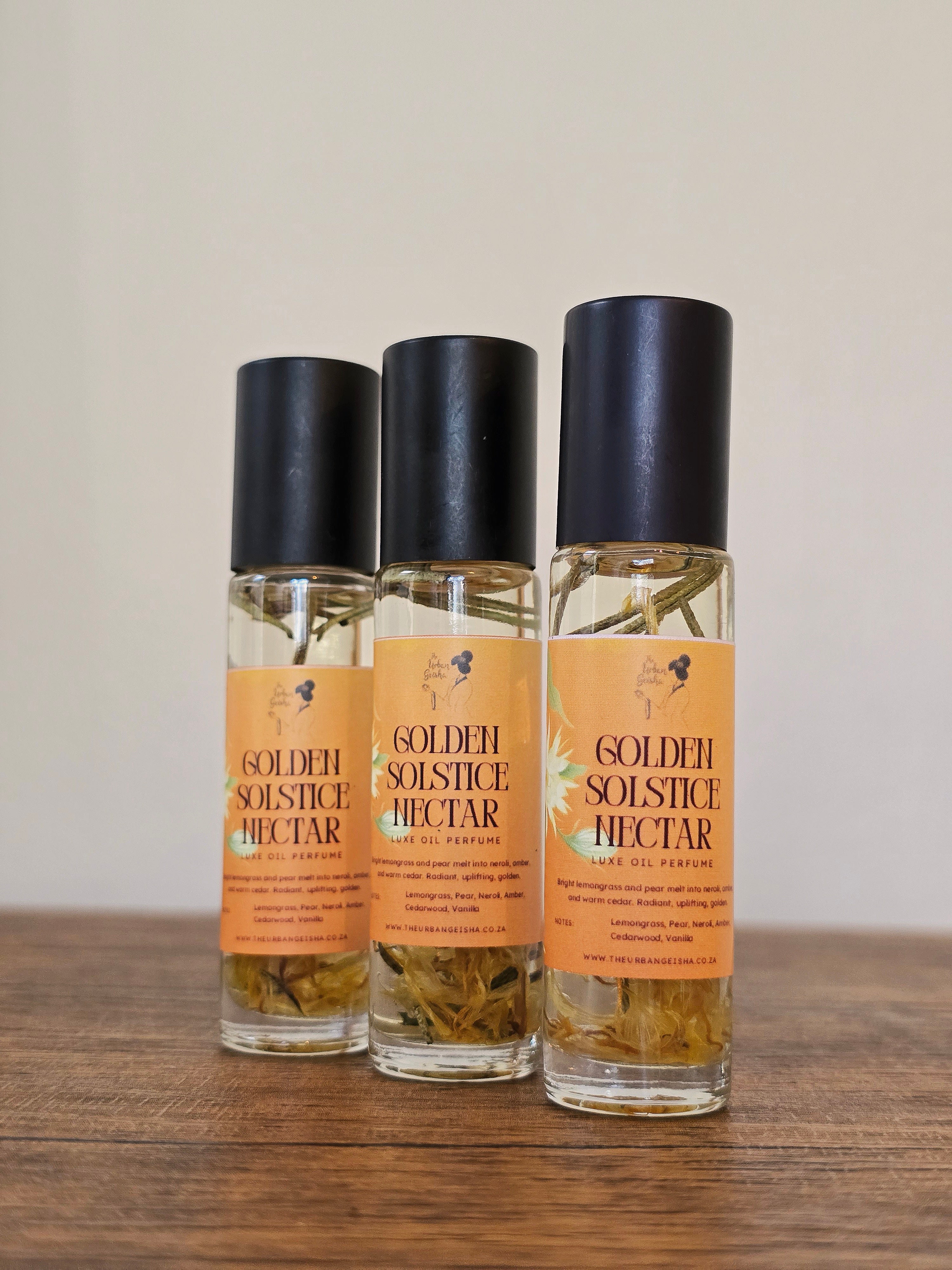 Golden Solstice Nectar: Oil Perfume