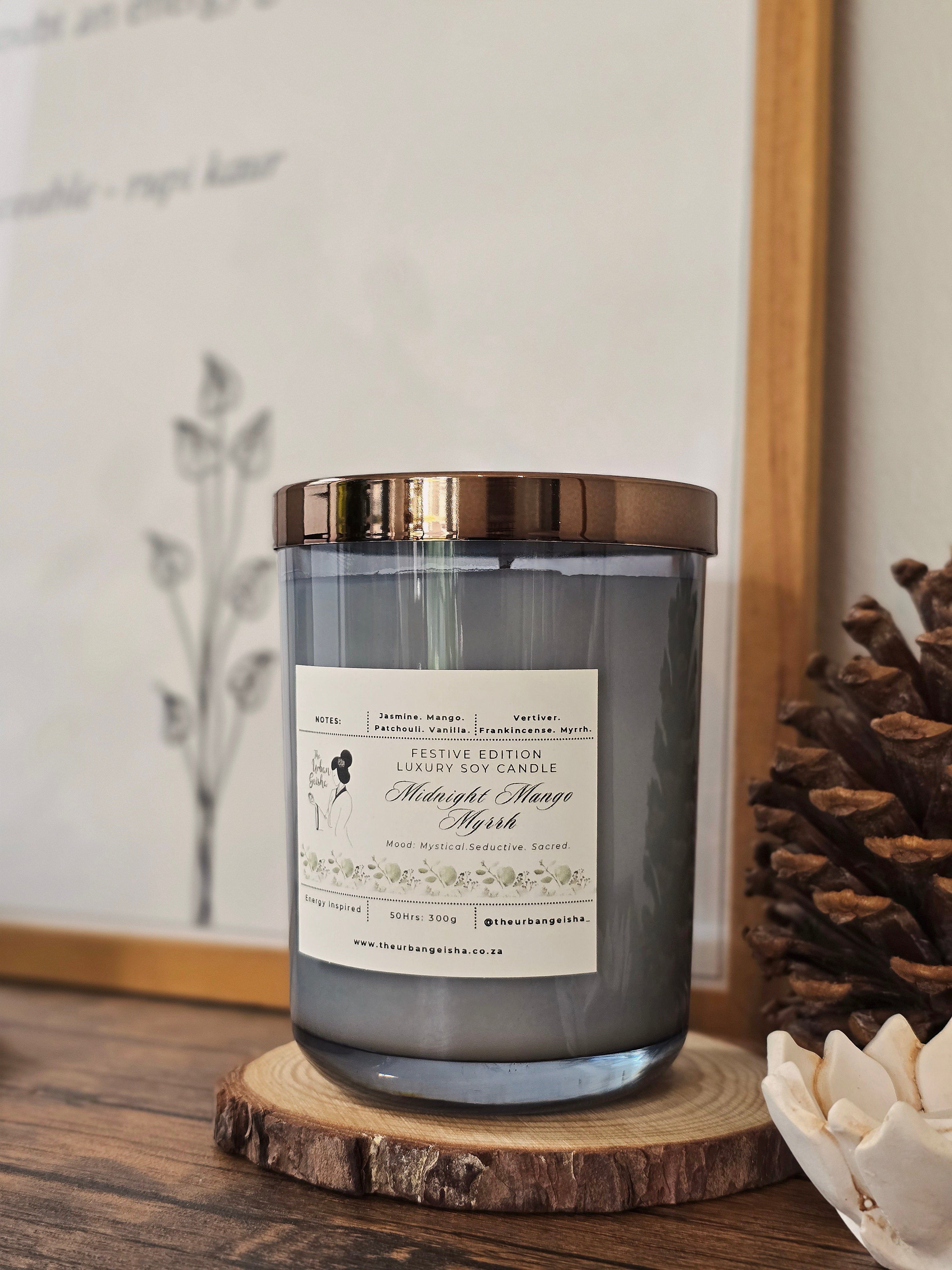 Midnight Mango Myrrh: Festive Edition Candle