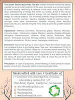 Minfullness & Longevity Ayurvedic Tea - Adaptogenic Blend