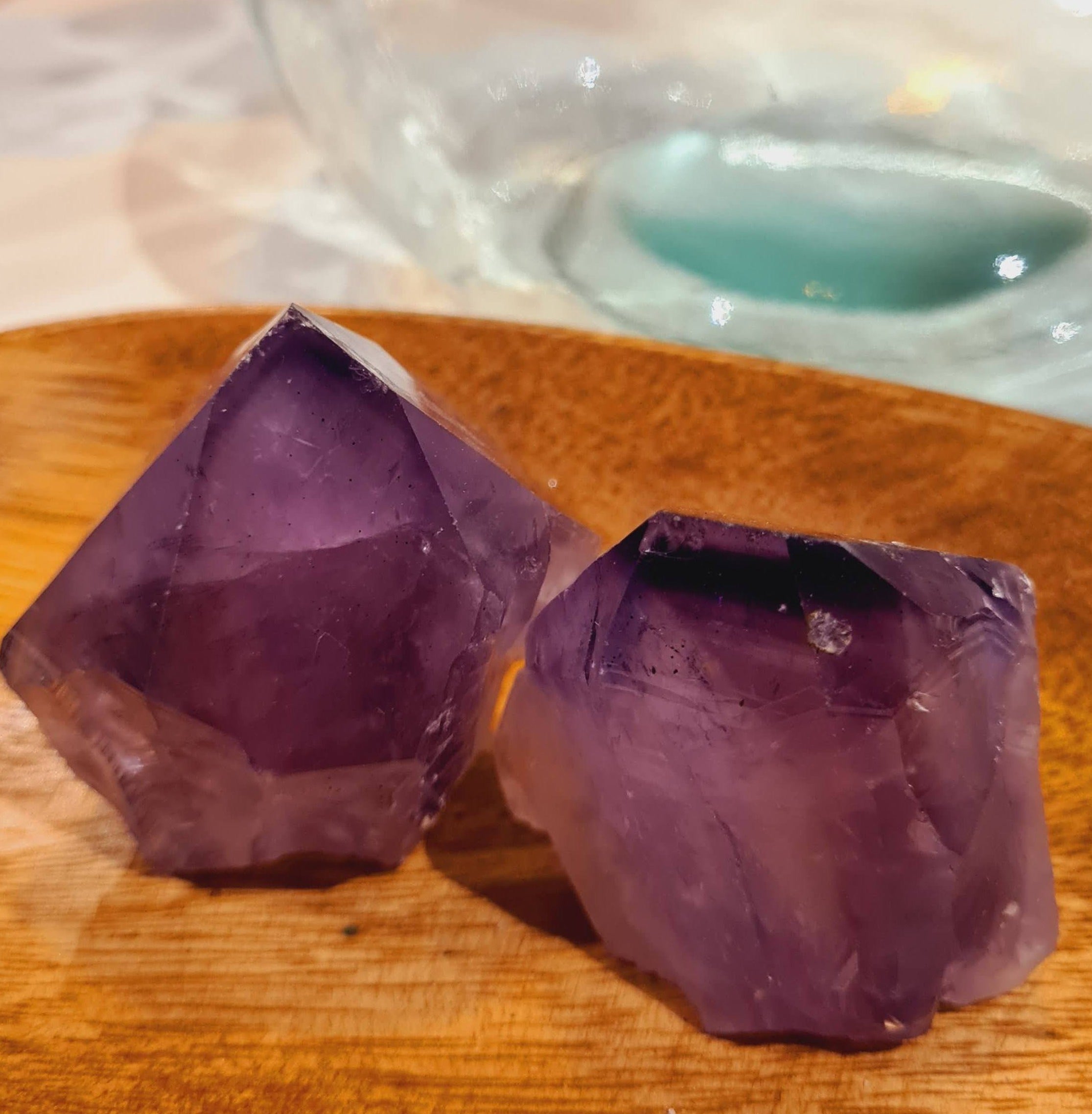 Amethyst Rough Standing Point Crystal
