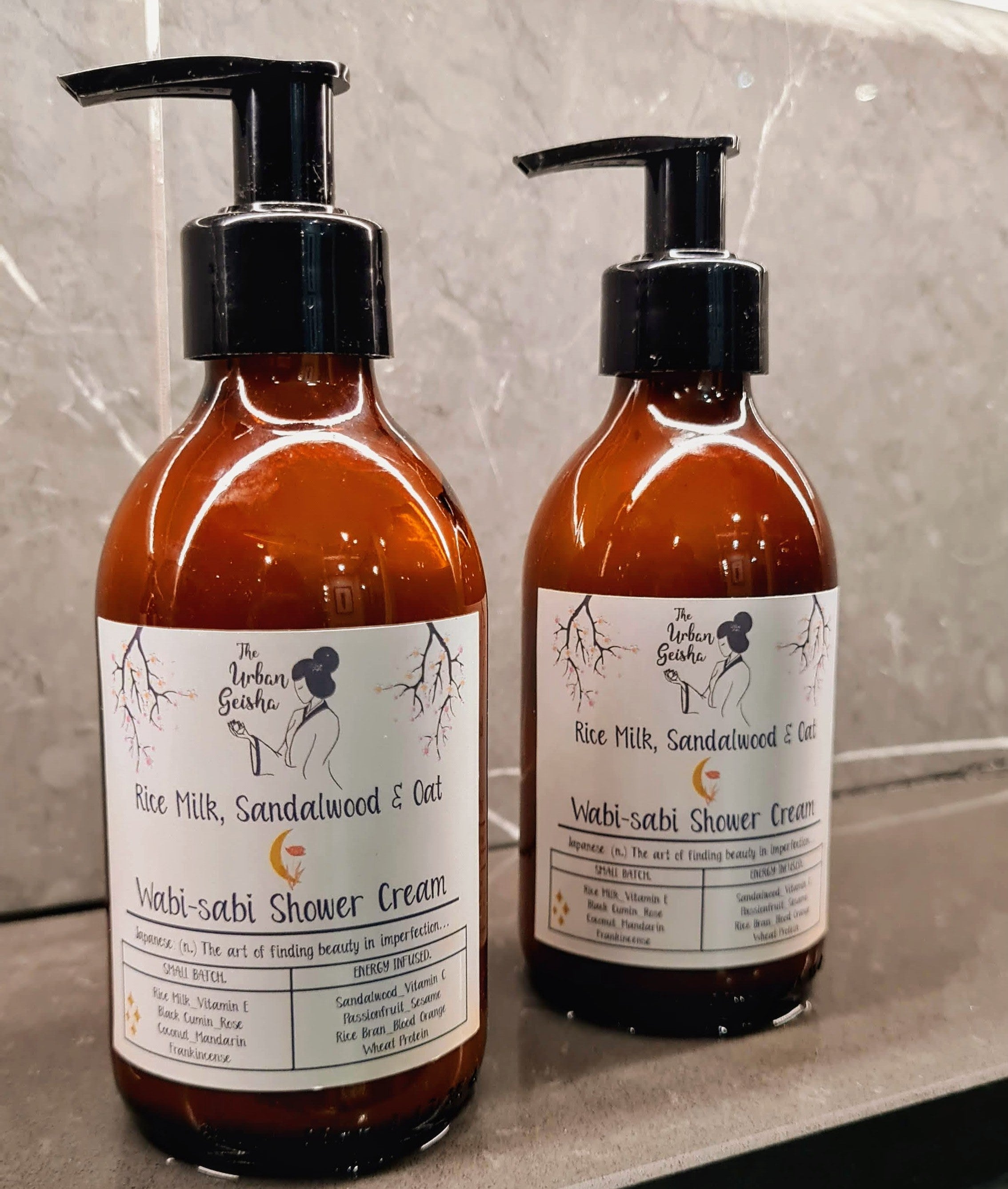Wabi-Sabi AHA Shower Cream