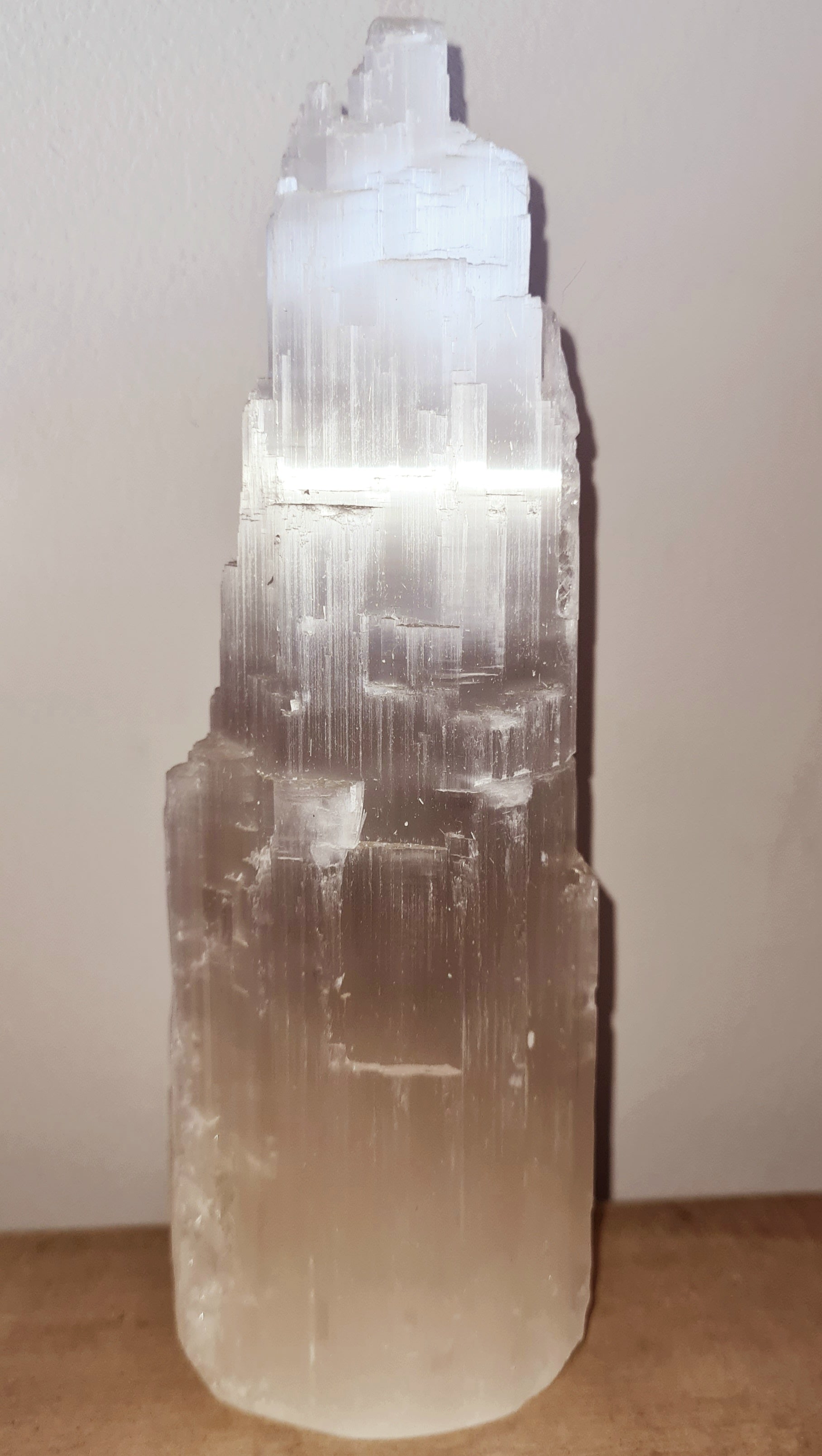 Selenite Tower - Medium