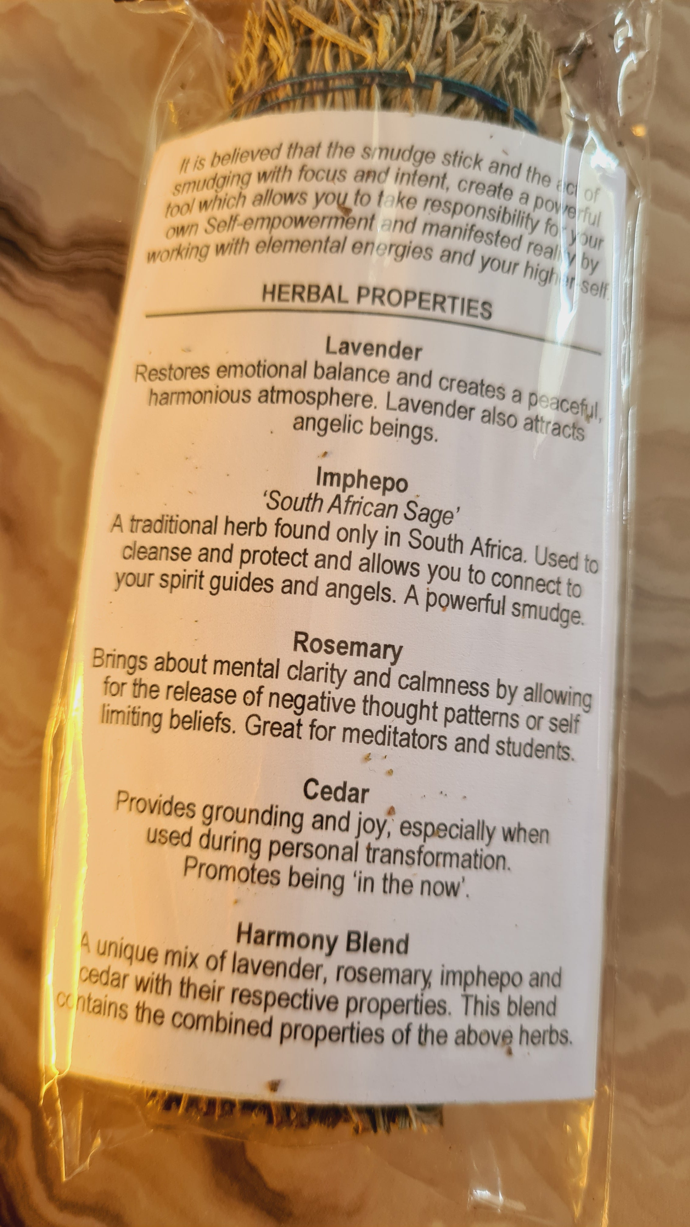 Lavender Blend Smudge Stick