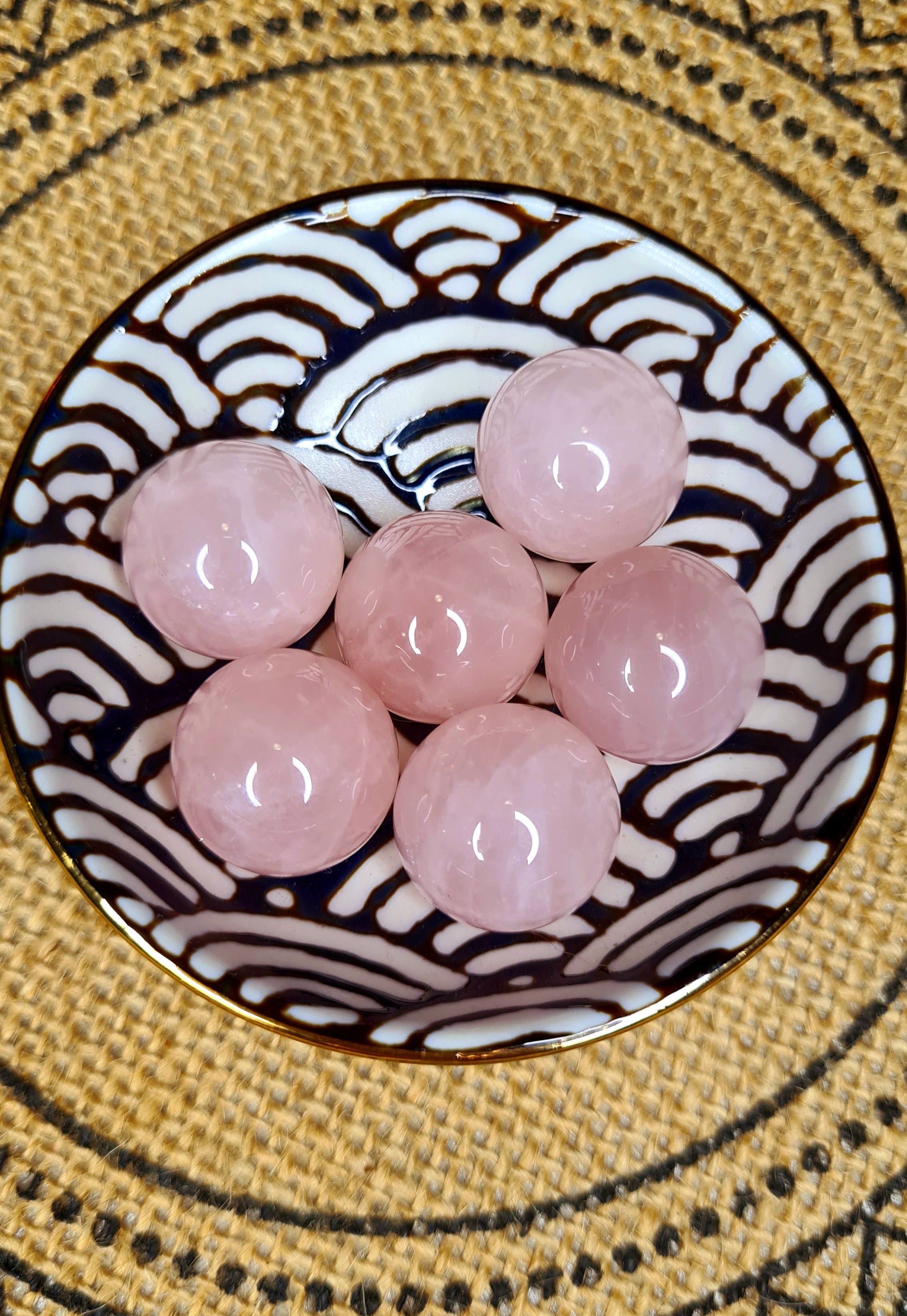 Rose Quartz Polished Sphere