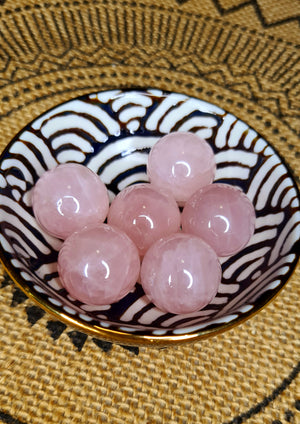 Rose Quartz Polished Sphere