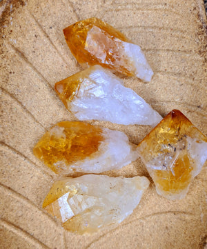 Citrine Rough Point