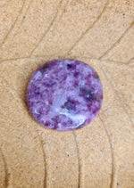 Lepidolite Palm Stone