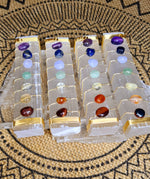 Selenite Chakra Wand