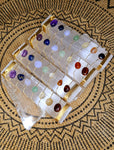 Selenite Chakra Wand