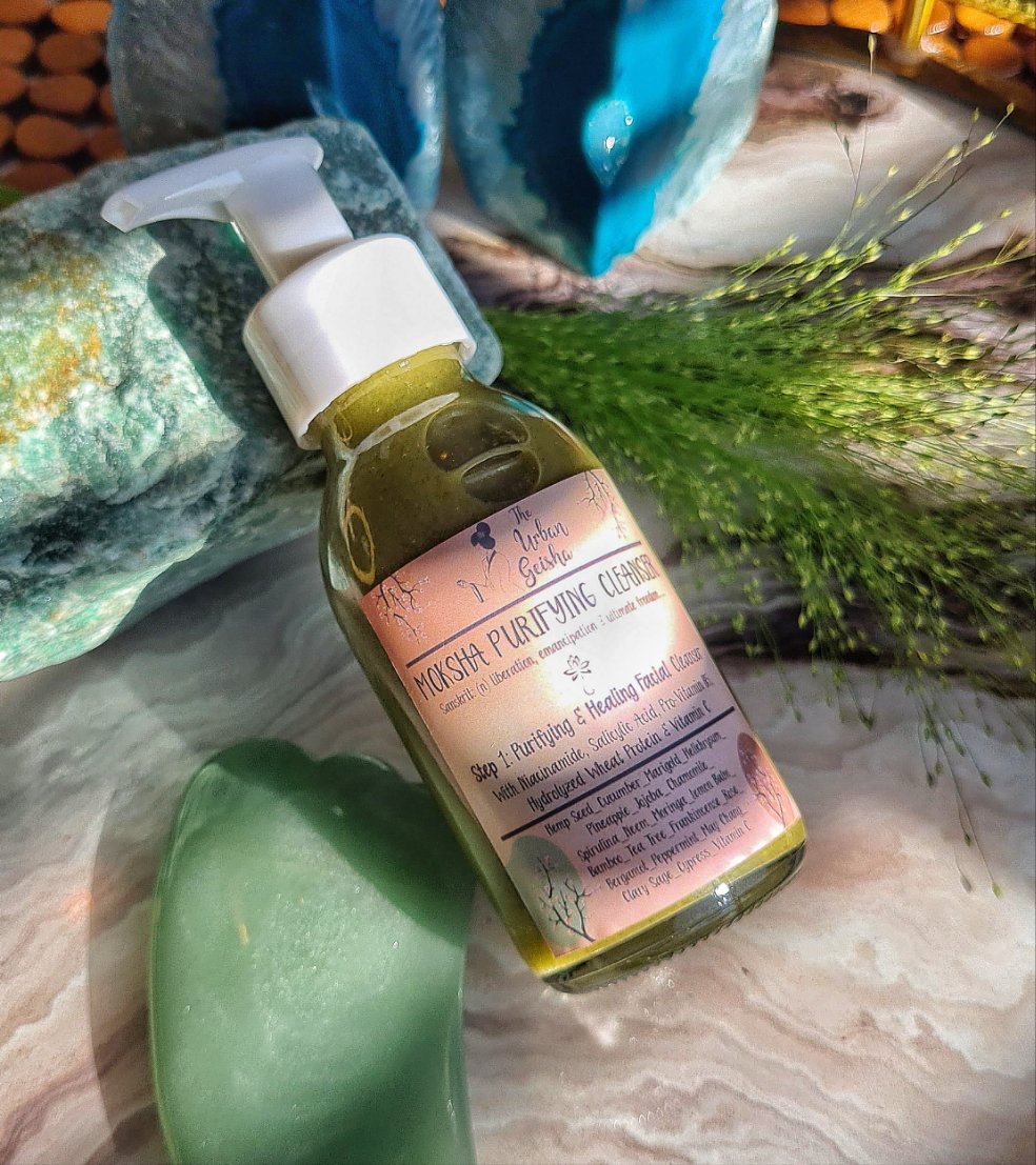 Moksha Purifying Cleanser - Step 1: Healing Facial Cleanser (Niacinamide + Salicylic Acid)