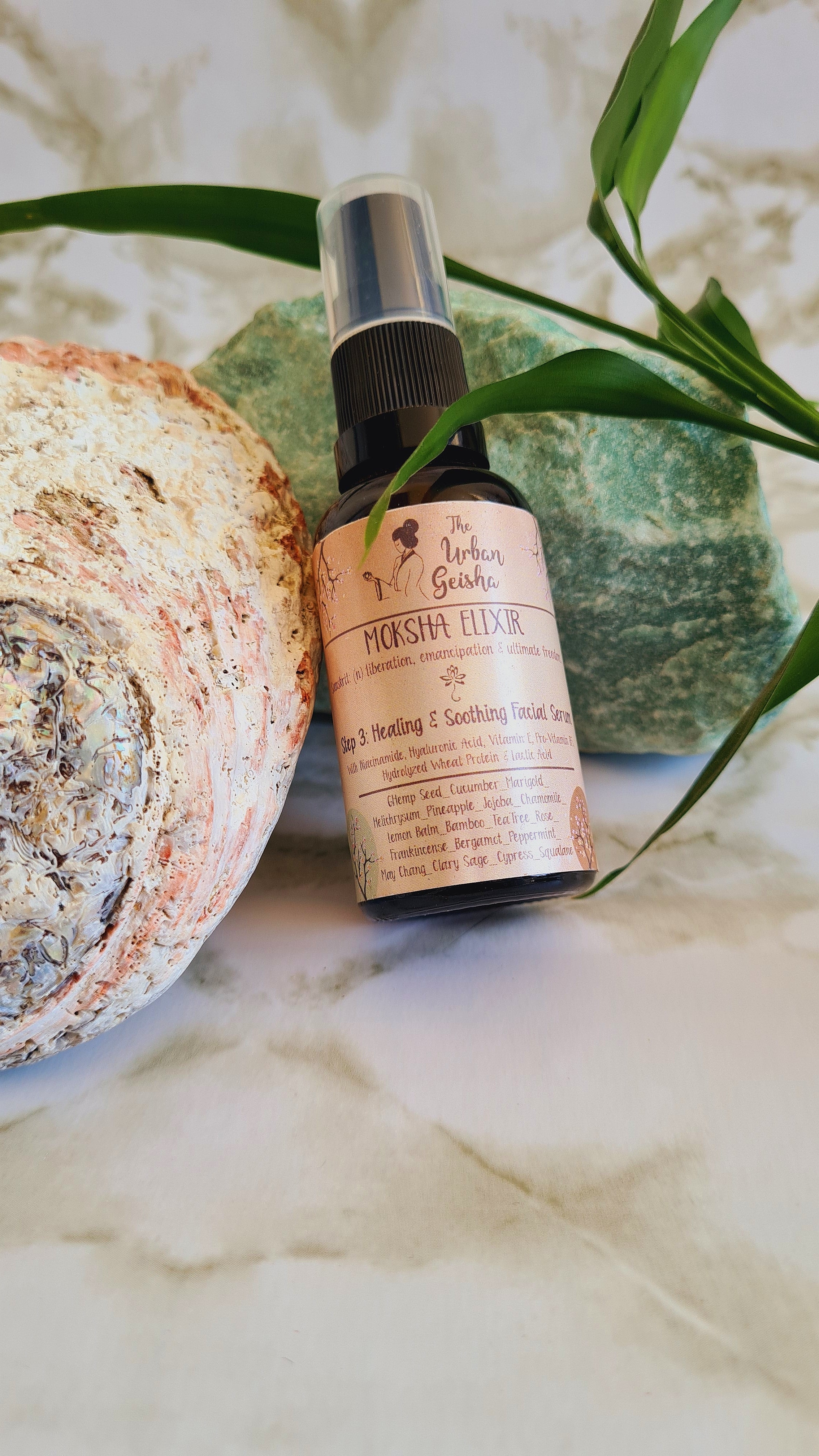 Moksha Elixir - Step 3: Refining & Rejuvenating Serum (Niacinamide + Hyaluronic Acid)