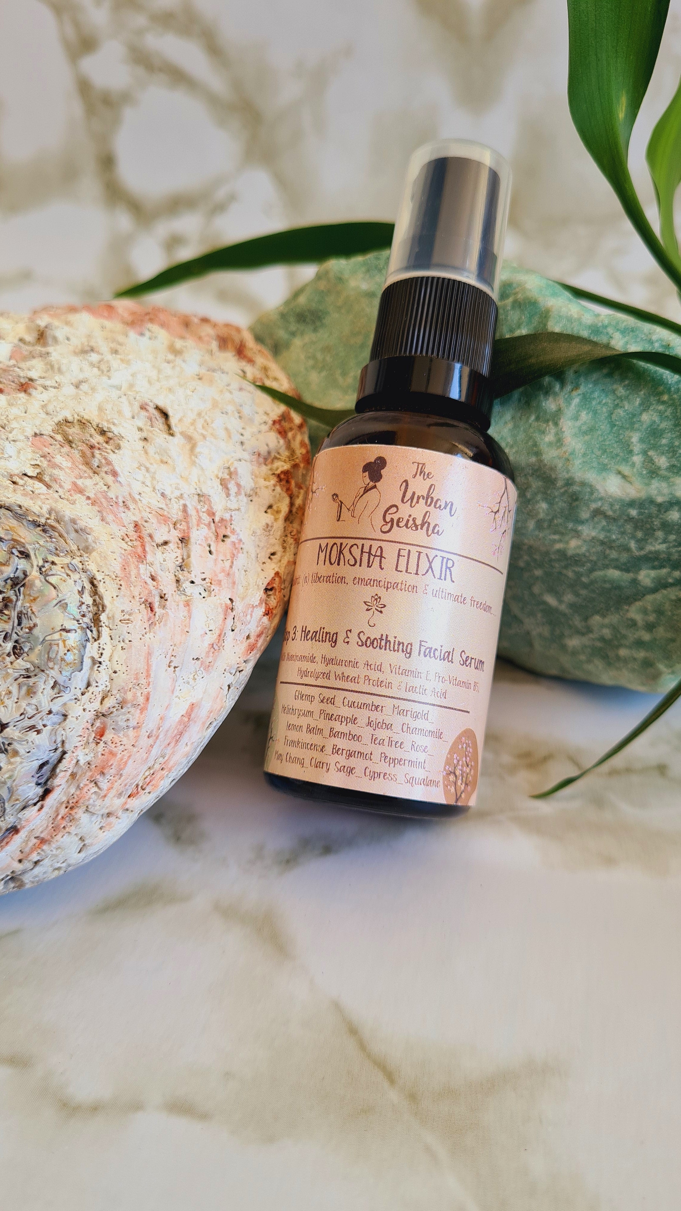 Moksha Elixir - Step 3: Refining & Rejuvenating Serum (Niacinamide + Hyaluronic Acid)