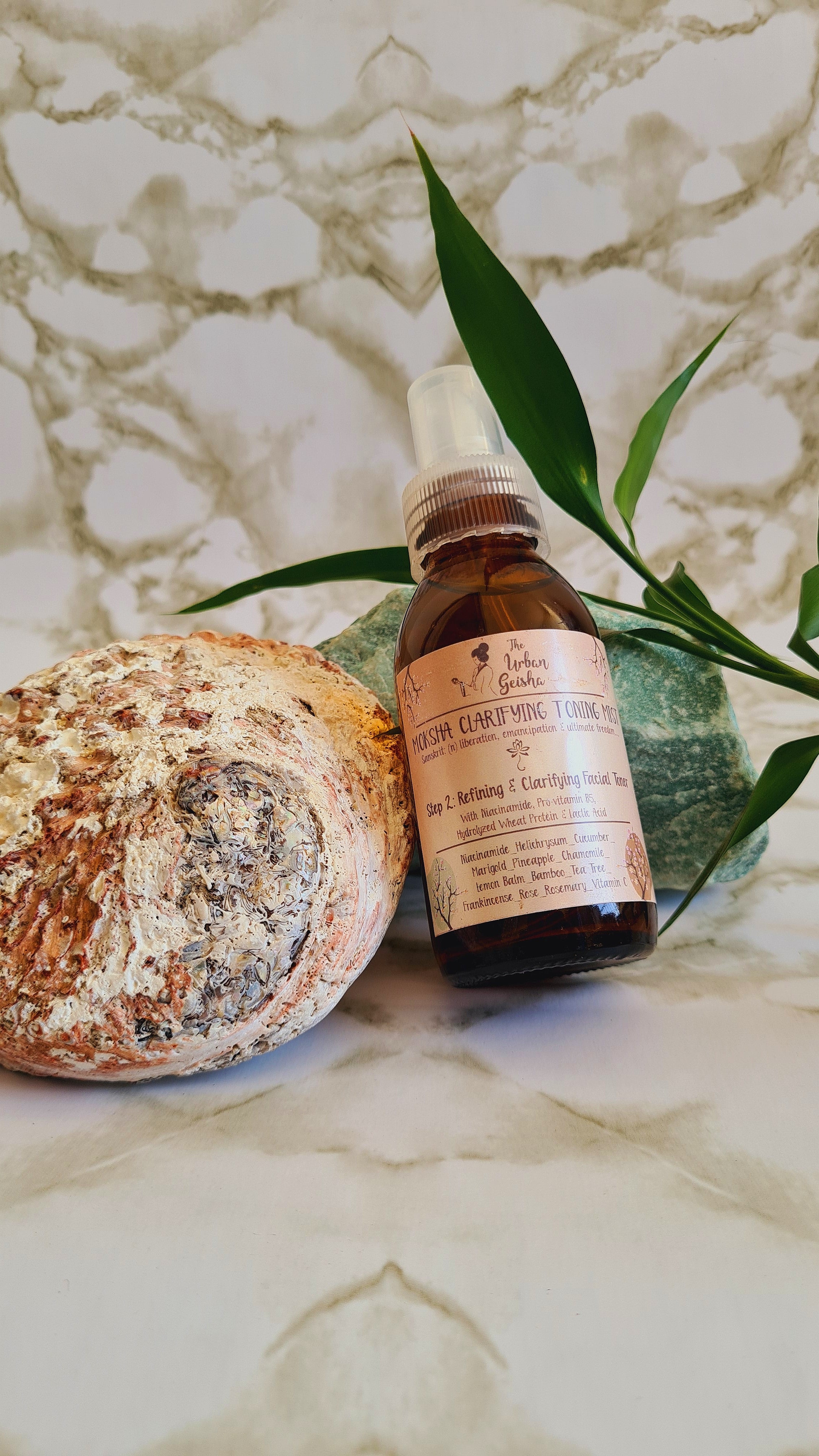 Moksha Toning Mist - Step 2: Refining & Clarifying Toner  (Niacinamide + Lactic Acid)