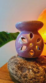 Ceramic Oil Burner - Pink