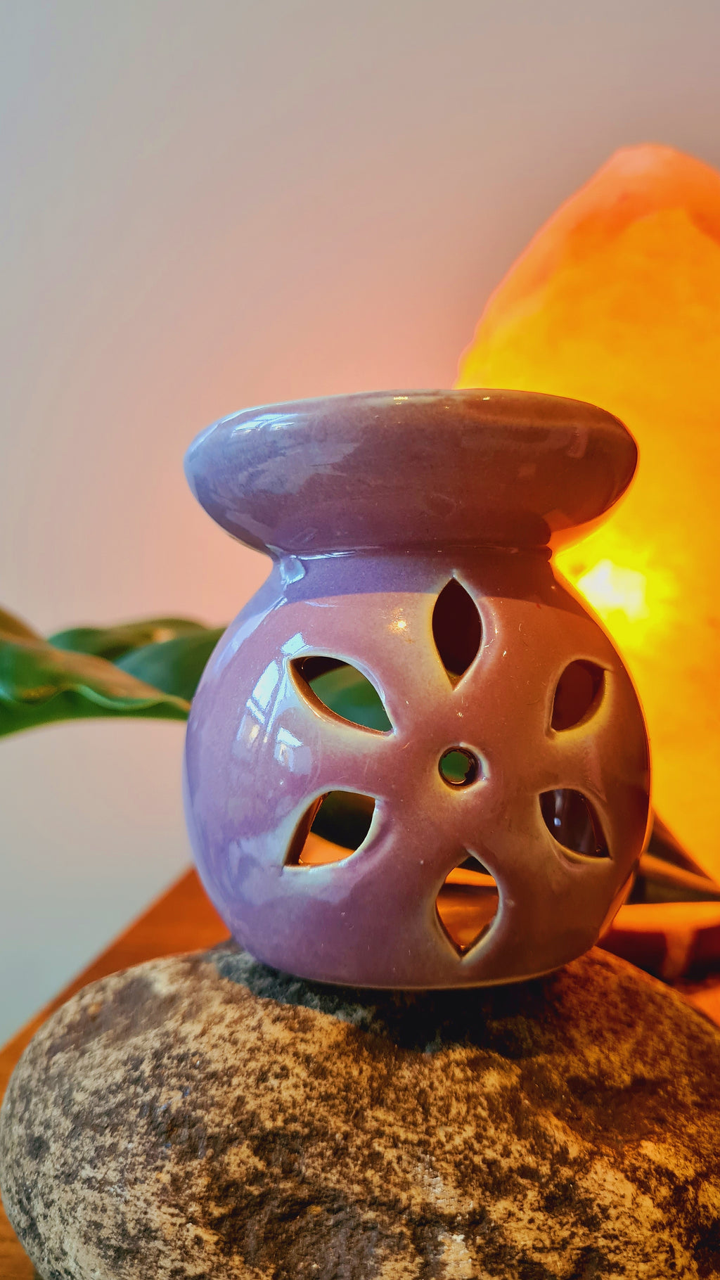 Ceramic Oil Burner - Pink