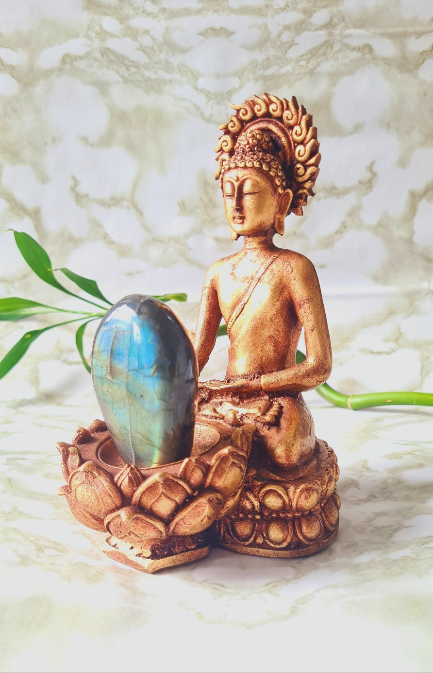Divine Masculine Buddha - Gold