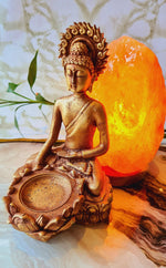 Himalayan Salt Lamp & Buddha Gift Set