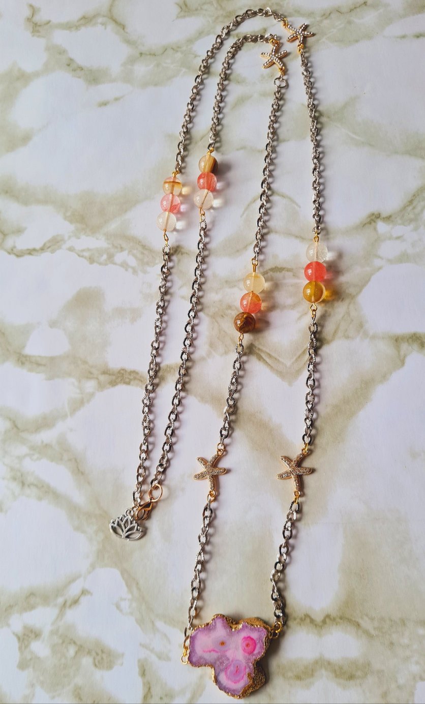Cherry Quartz Waist Chain