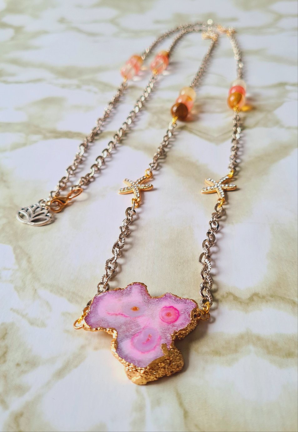 Cherry Quartz Waist Chain