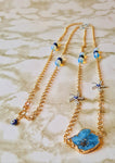 Lapis Lazuli & Opalite Waist Chain