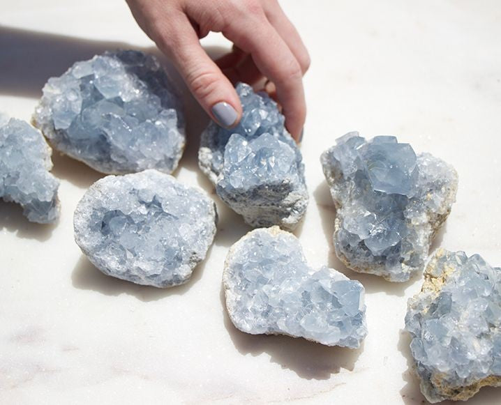 Celestite Geode
