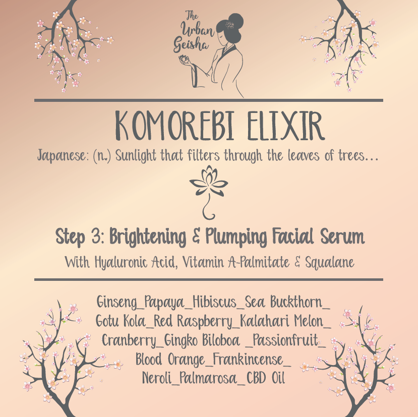 KOMOREBI ELIXIR - Step 3: Hyaluronic Acid + Retinyl + Niacinamide