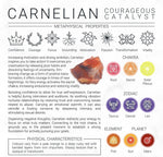 Carnelian Stacking Bracelet