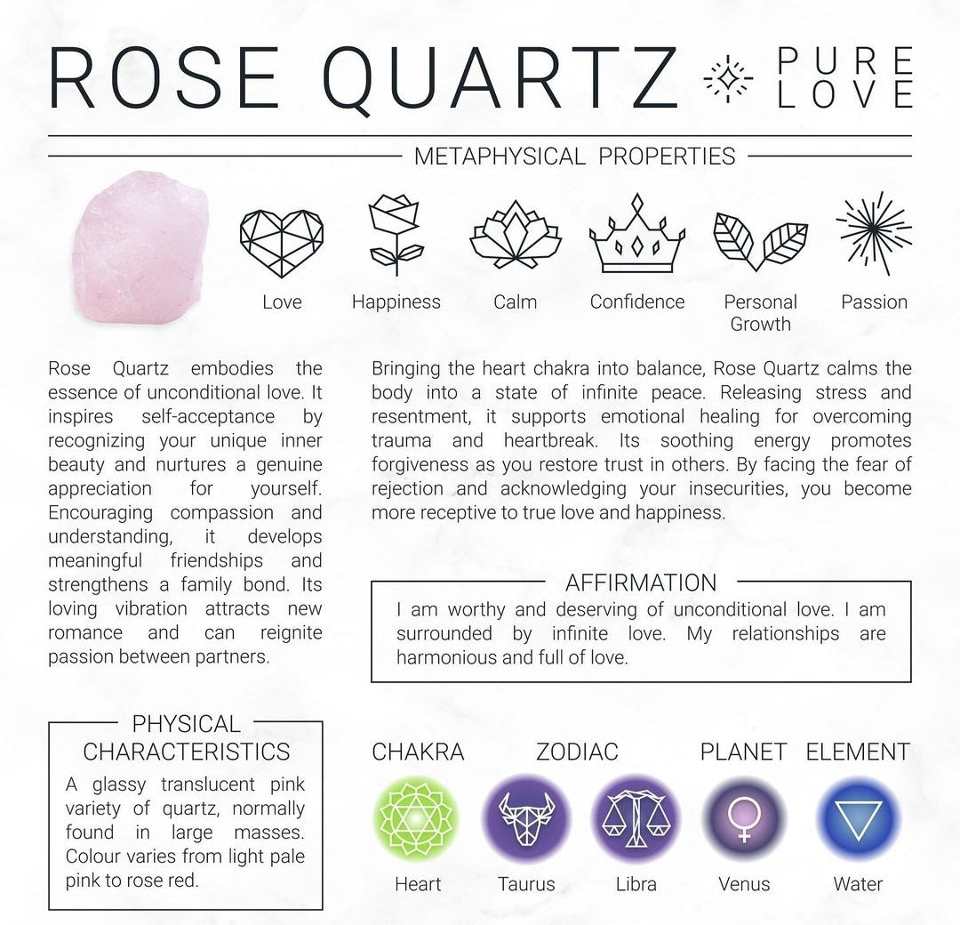 Raw Rose Quartz Necklace