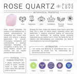 Raw Rose Quartz Necklace
