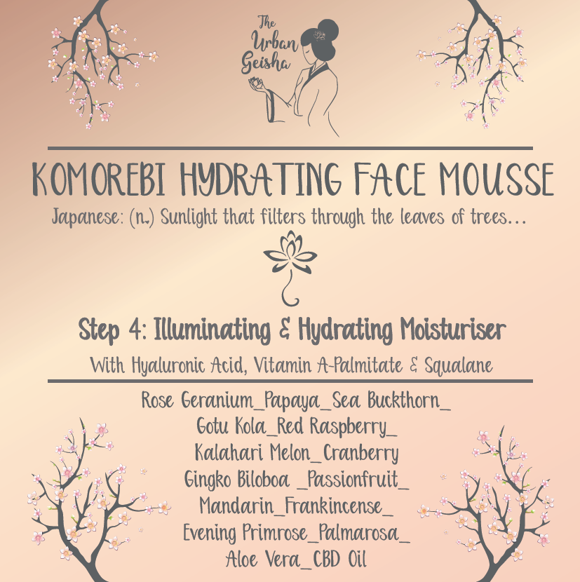 KOMOREBI HYDRATING FACE MOUSSE - Step 4: Hyaluronic Acid + Retinyl + Niacinamide